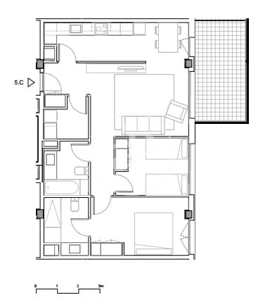 2 sypialnia Apartament do wynajęcia w Esplugues de Llobregat - 2 332 € (Ref: 9525614)