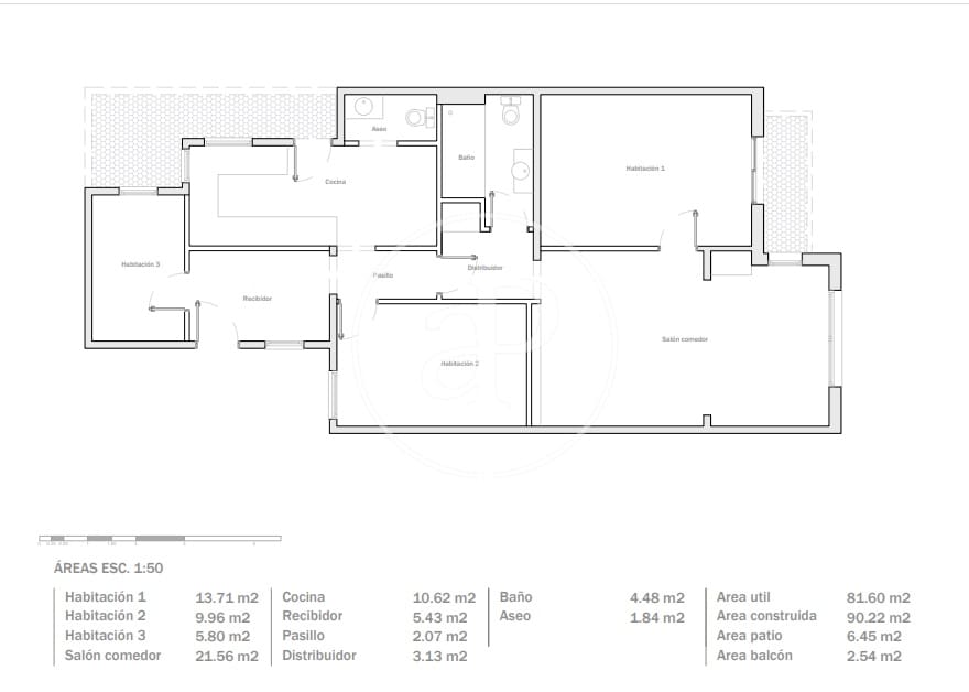3 slaapkamer Appartement te koop in Barcelona stad - € 550.000 (Ref: 9525616)
