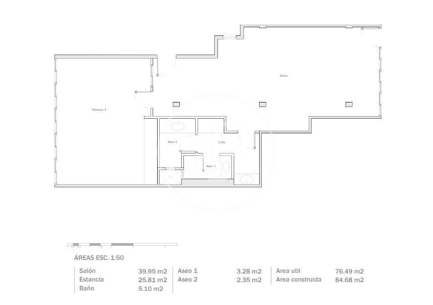 2 bedroom Apartment for sale in Barcelona city - € 730,000 (Ref: 9543590)