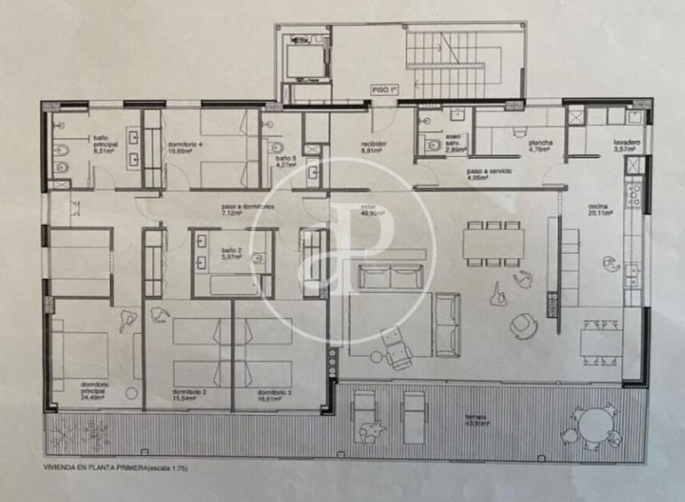 5 chambre Appartement à vendre à Sant Cugat del Valles avec piscine - 1 590 000 € (Ref: 9548167)