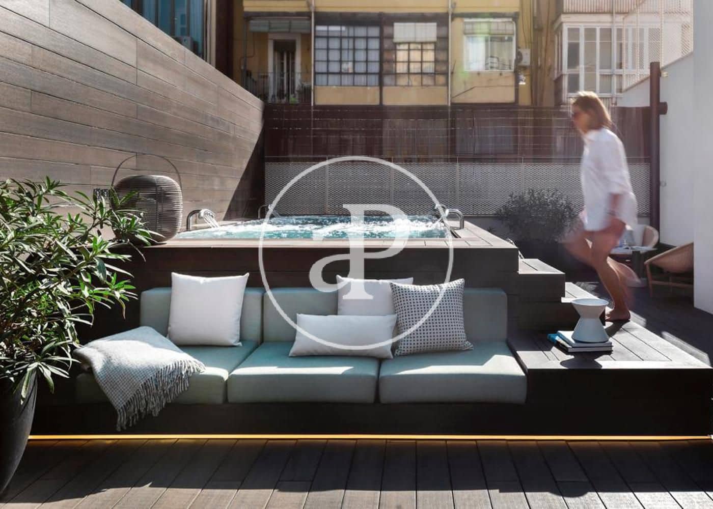 1 sovrum Lägenhet att hyra i Barcelona stad med pool - 4 200 € (Ref: 9551470)