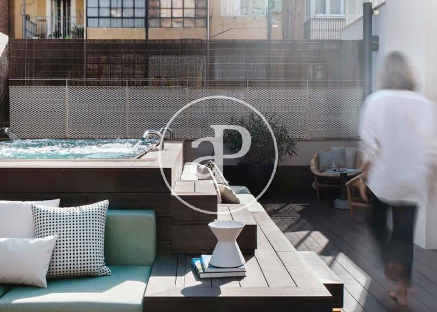 1 sovrum Lägenhet att hyra i Barcelona stad med pool - 4 200 € (Ref: 9551470)