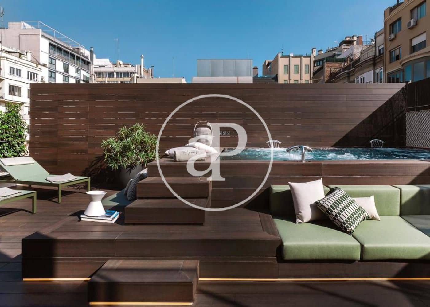 1 sovrum Lägenhet att hyra i Barcelona stad med pool - 4 200 € (Ref: 9551470)