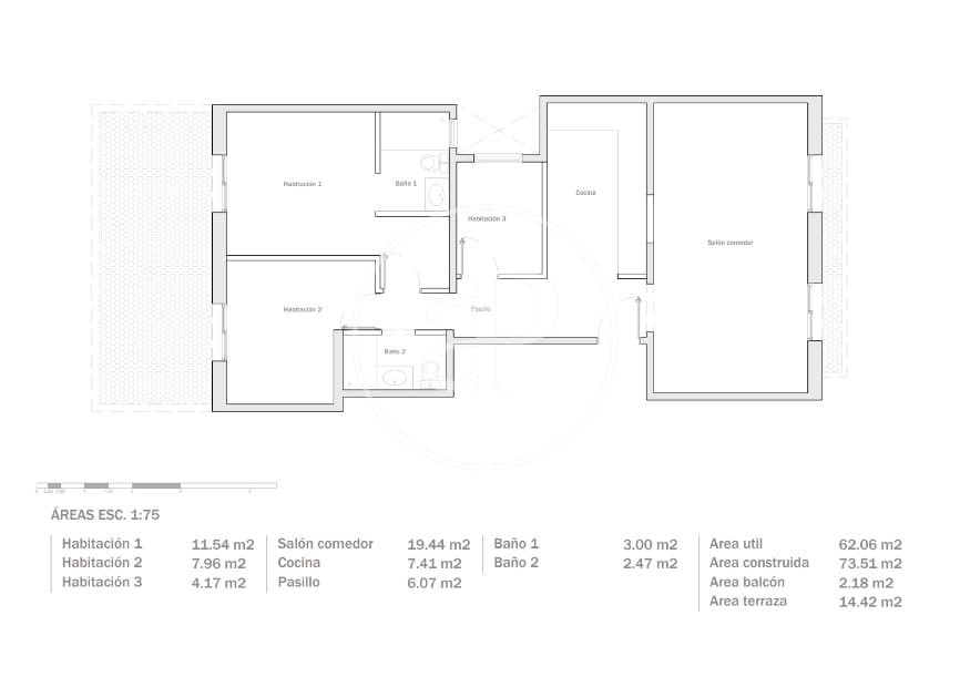 2 soveværelse Lejlighed til salg i Barcelona by - € 690.000 (Ref: 9568627)