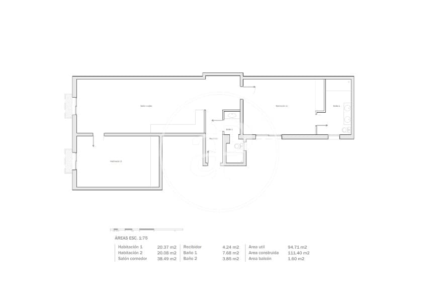 2 makuuhuone Huoneisto myytävänä paikassa Barcelona kaupunki mukana uima-altaan - 950 000 € (Ref: 9586480)