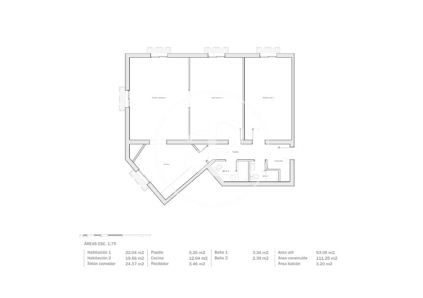 2 makuuhuone Huoneisto myytävänä paikassa Barcelona kaupunki mukana uima-altaan - 1 050 000 € (Ref: 9586481)