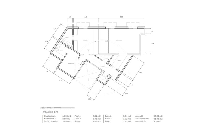 2 makuuhuone Huoneisto myytävänä paikassa Barcelona kaupunki mukana uima-altaan - 870 000 € (Ref: 9586485)