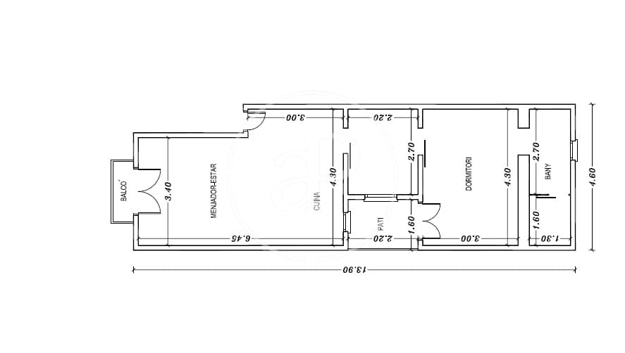 1 soveværelse Lejlighed til salg i Barcelona by - € 340.000 (Ref: 9599517)