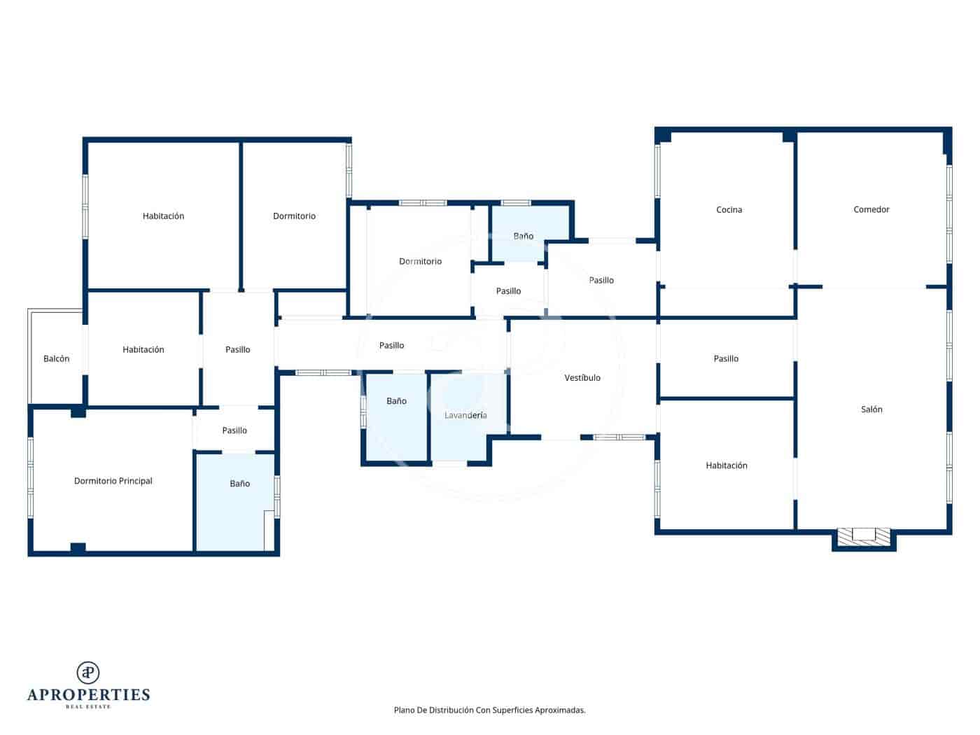 6 bedroom Apartment for sale in Barcelona city - € 1,450,000 (Ref: 9616137)
