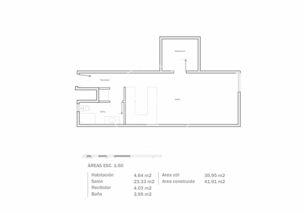 1 sovrum Lägenhet till salu i Barcelona stad - 215 000 € (Ref: 9625941)