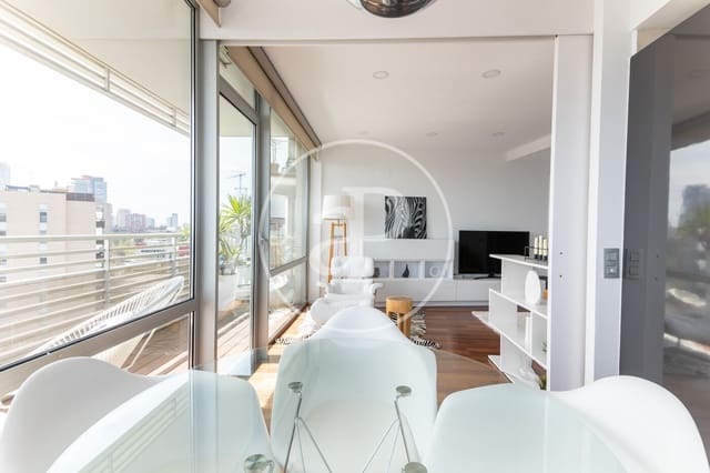 2 makuuhuone Huoneisto vuokrattavana paikassa Diagonal Mar i El Front Marítim del Poblenou, Barcelona kaupunki mukana uima-altaan - 2 154 € (Ref: 9651939)