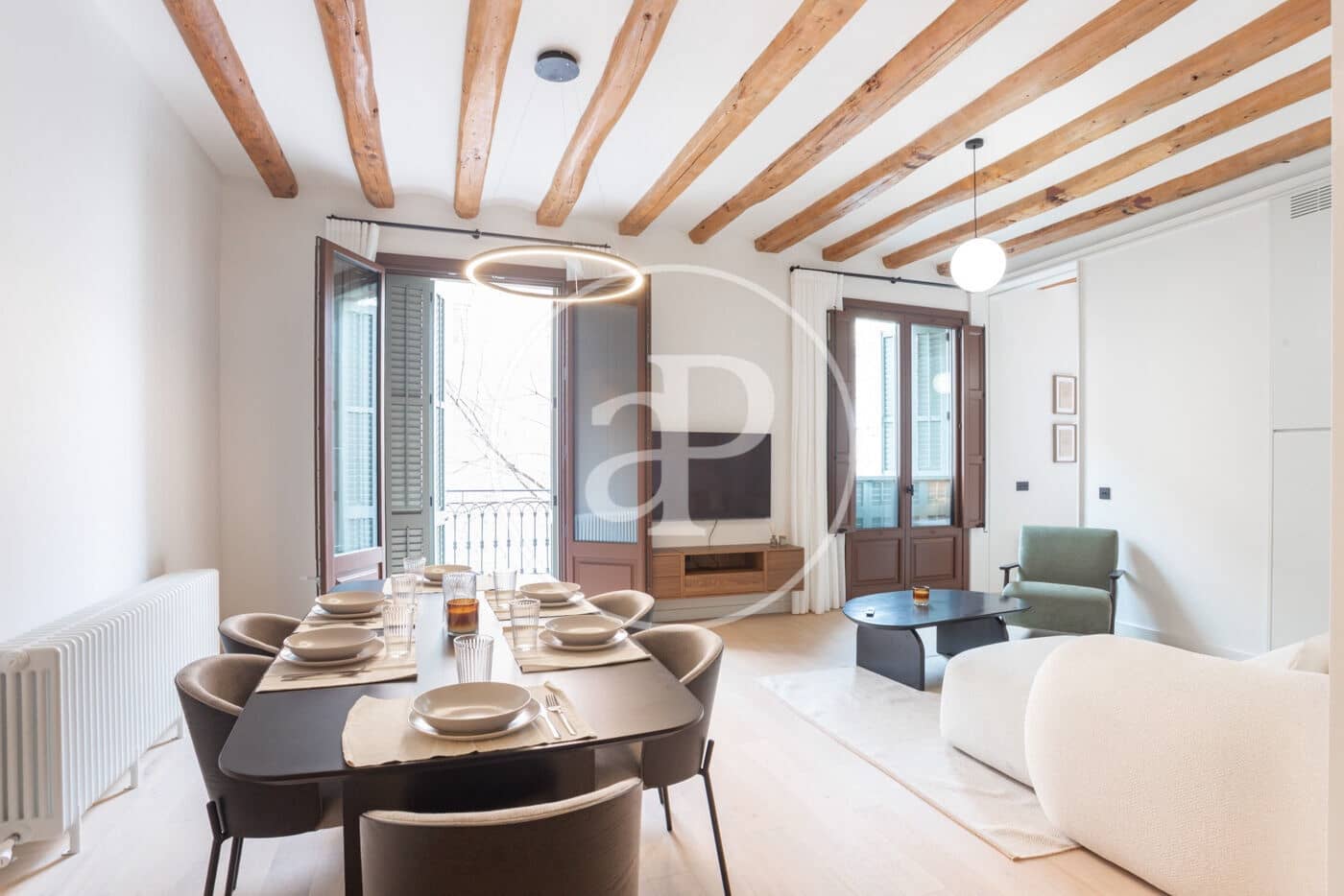 2 makuuhuone Huoneisto vuokrattavana paikassa Barcelona kaupunki - 3 800 € (Ref: 9656078)