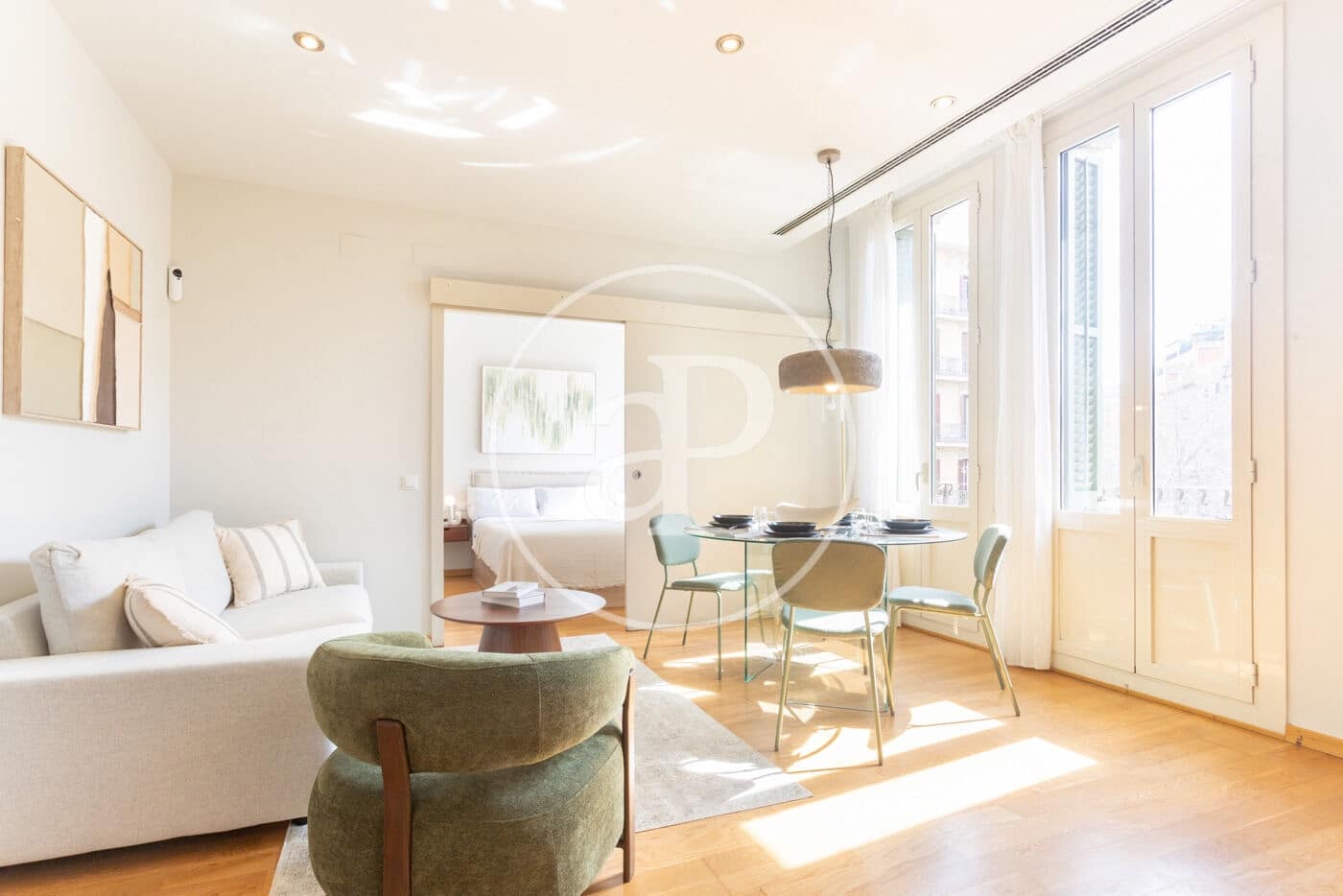 2 quarto Apartamento para arrendar em Barcelona cidade - 2 300 € (Ref: 9677738)