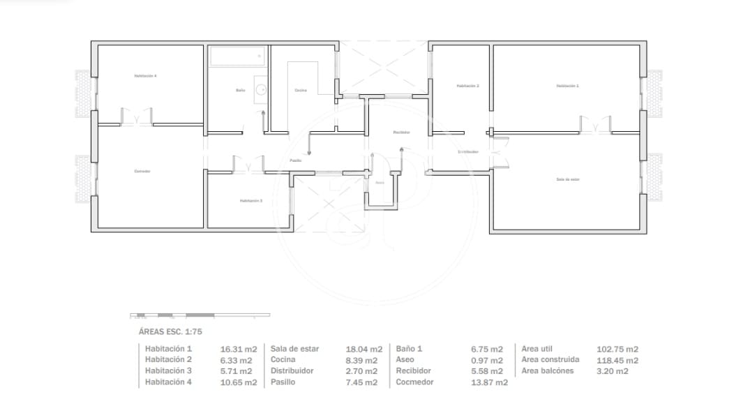 4 makuuhuone Huoneisto myytävänä paikassa Barcelona kaupunki - 500 000 € (Ref: 9686406)