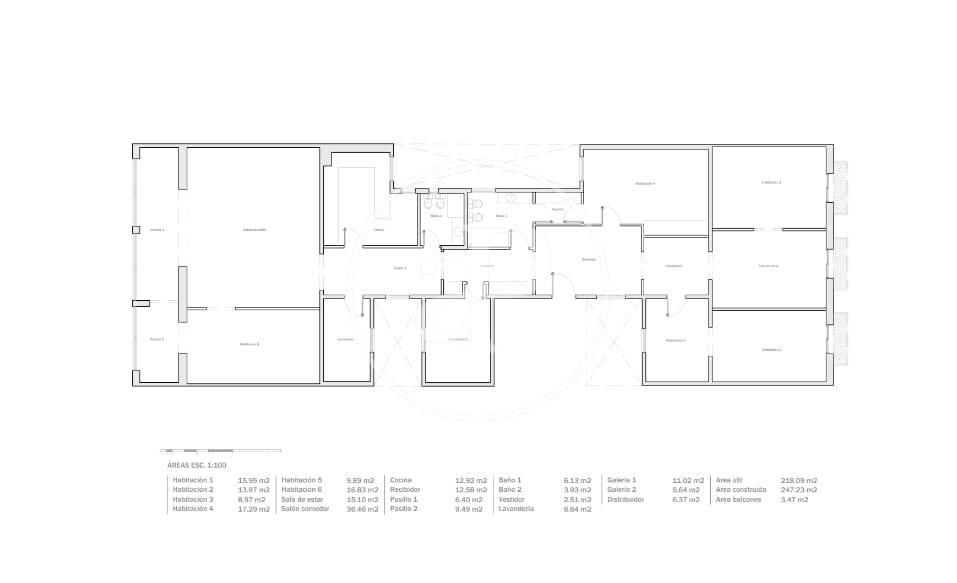 7 bedroom Apartment for sale in Barcelona city - € 1,625,000 (Ref: 9701609)