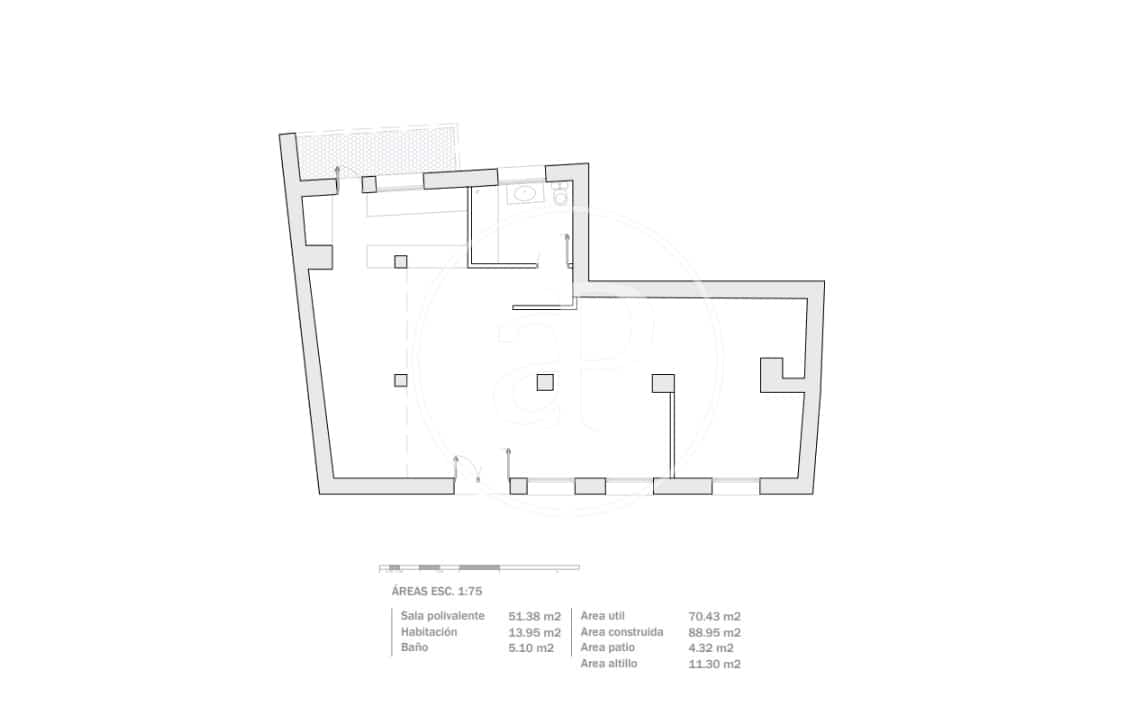 2 slaapkamer Appartement te koop in Barcelona stad - € 390.000 (Ref: 9714919)