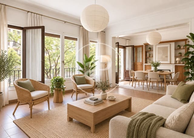 5 sovrum Lägenhet till salu i La Vila de Gràcia, Barcelona stad - 975 000 € (Ref: 9714920)