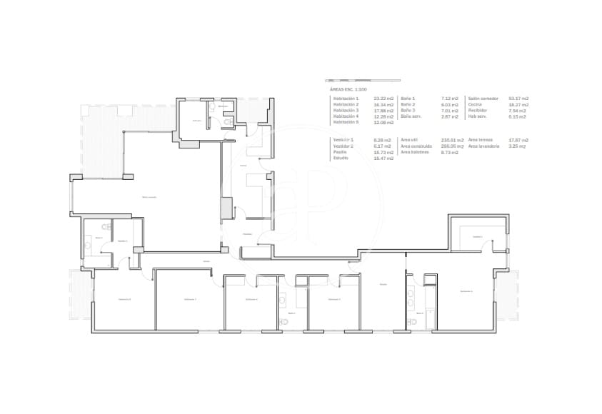 6 camera da letto Appartamento in vendita in Barcelona citta con garage - 2.300.000 € (Rif: 9714921)