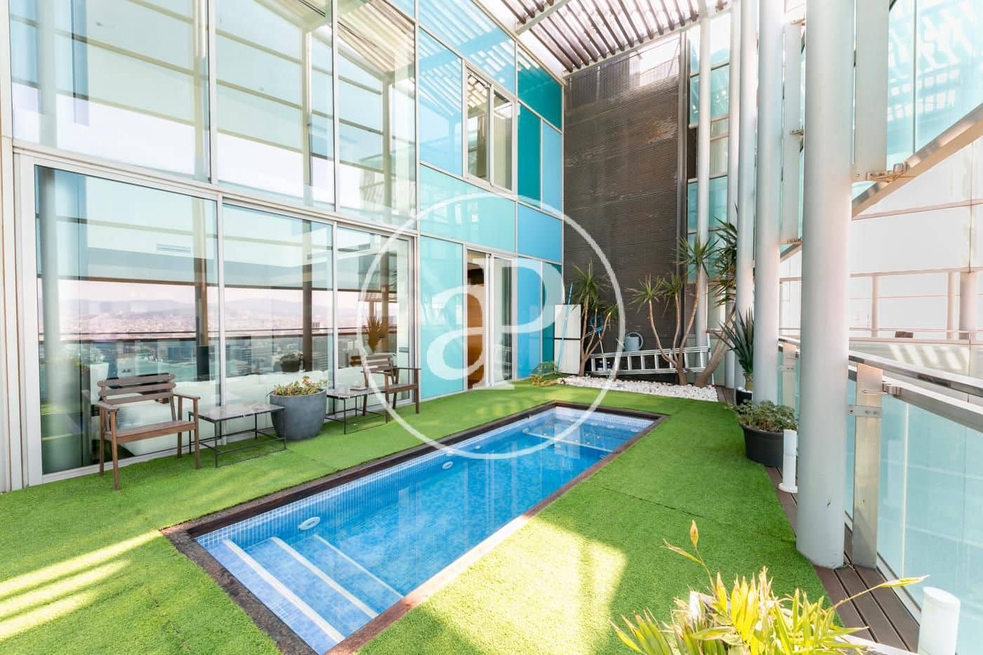 4 slaapkamer Appartement te huur in Barcelona stad met zwembad - € 7.835 (Ref: 9714923)