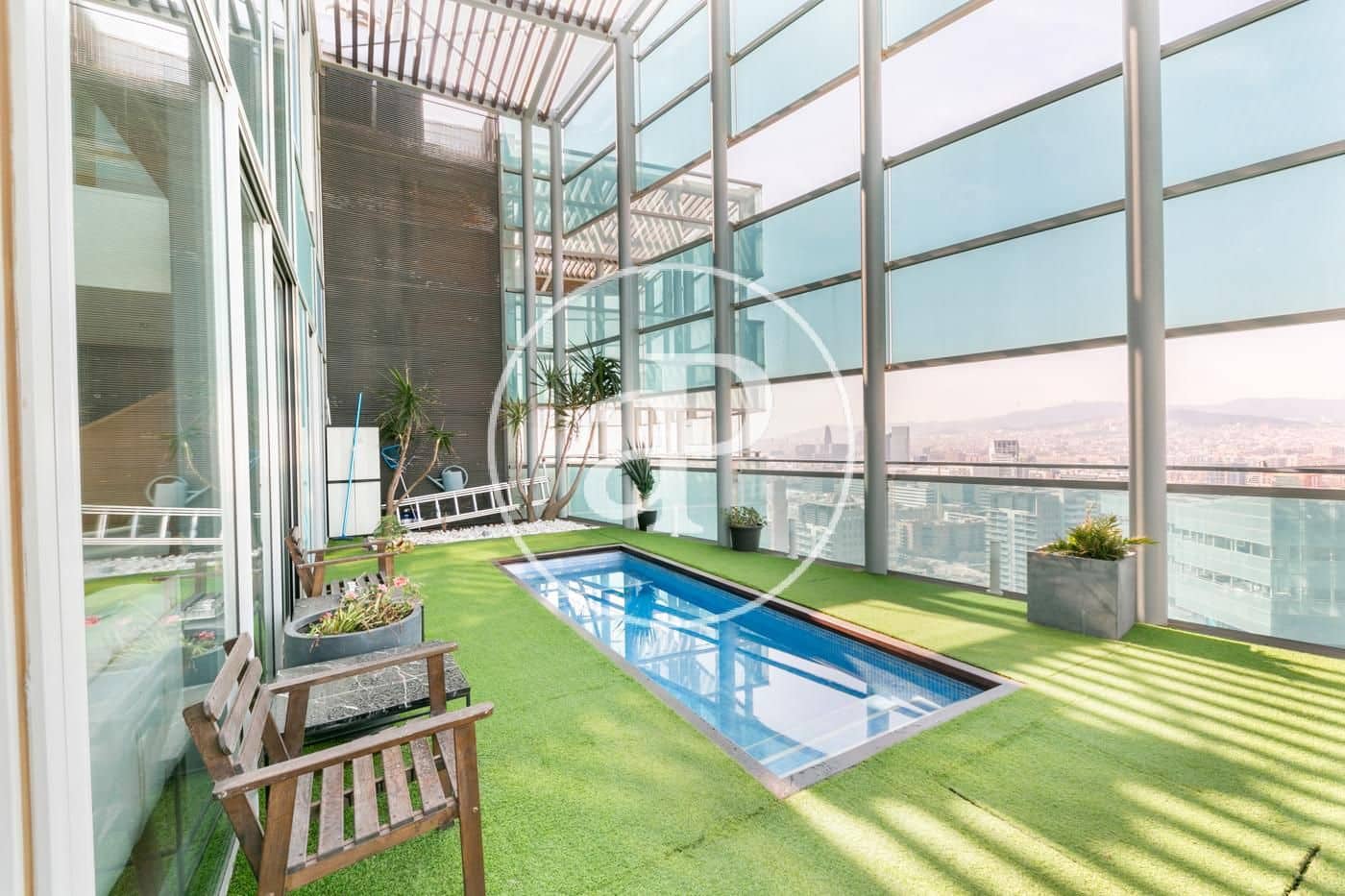 4 slaapkamer Appartement te huur in Barcelona stad met zwembad - € 7.835 (Ref: 9714923)