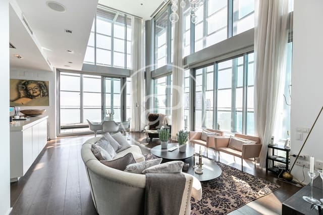 4 soveværelse Penthouse til leje i Diagonal Mar i El Front Marítim del Poblenou, Barcelona by med swimmingpool - € 7.835 (Ref: 9714924)