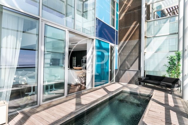 4 soveværelse Penthouse til leje i Diagonal Mar i El Front Marítim del Poblenou, Barcelona by med swimmingpool - € 7.835 (Ref: 9714924)