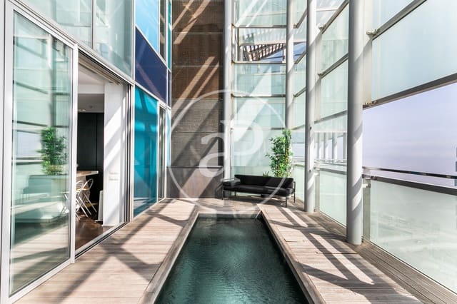 4 soveværelse Penthouse til leje i Diagonal Mar i El Front Marítim del Poblenou, Barcelona by med swimmingpool - € 7.835 (Ref: 9714924)
