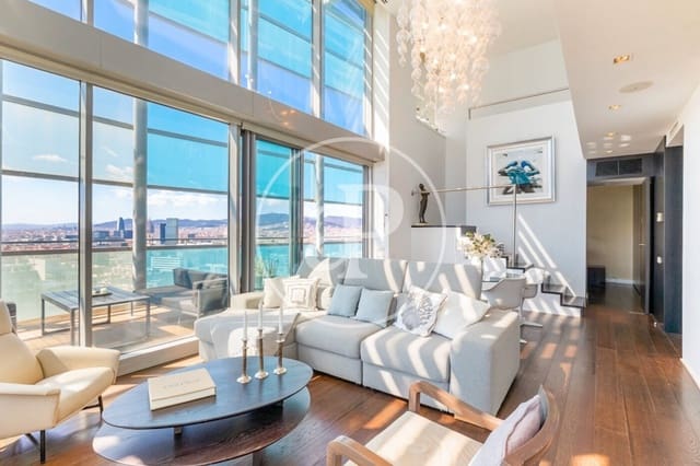 Ático de 4 habitaciones en Diagonal Mar i El Front Marítim del Poblenou, Barcelona ciudad en alquiler con piscina - 7.835 € (Ref: 9714924)