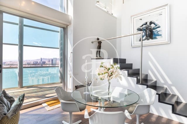 Ático de 4 habitaciones en Diagonal Mar i El Front Marítim del Poblenou, Barcelona ciudad en alquiler con piscina - 7.835 € (Ref: 9714924)