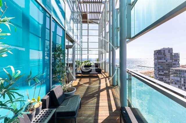 Ático de 4 habitaciones en Diagonal Mar i El Front Marítim del Poblenou, Barcelona ciudad en alquiler con piscina - 7.835 € (Ref: 9714924)
