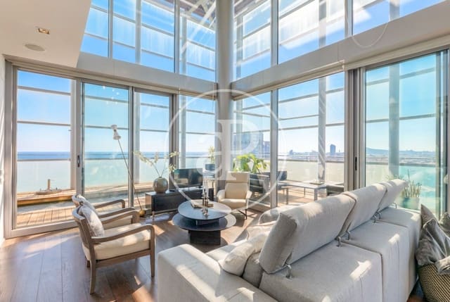 Ático de 4 habitaciones en Diagonal Mar i El Front Marítim del Poblenou, Barcelona ciudad en alquiler con piscina - 7.835 € (Ref: 9714924)