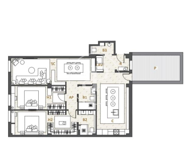 2 bedroom Apartment for sale in Barcelona city - € 645,000 (Ref: 9726632)