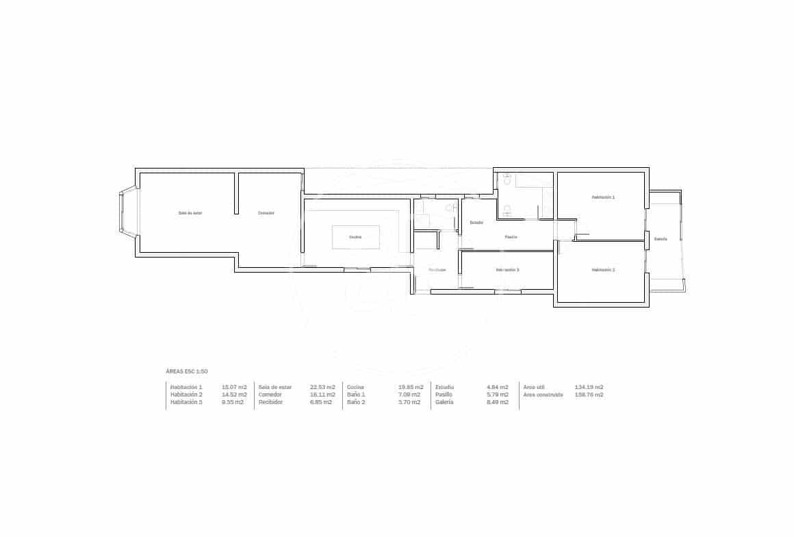 Apartamento de 3 habitaciones en Barcelona ciudad en venta - 769.000 € (Ref: 9735577)