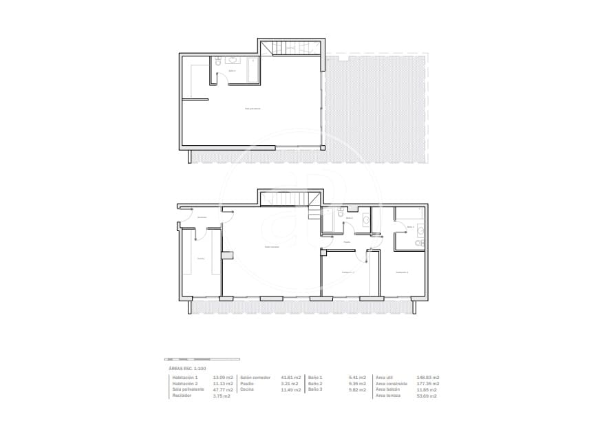 Ático de 3 habitaciones en Barcelona ciudad en venta con piscina - 1.800.000 € (Ref: 9738544)