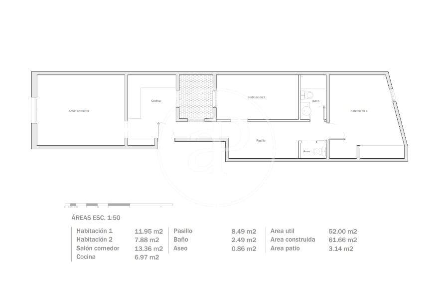 2 bedroom Apartment for sale in Barcelona city - € 350,000 (Ref: 9741729)
