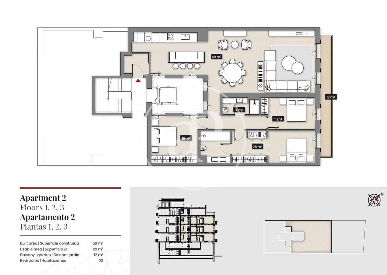 3 sovrum Lägenhet till salu i Barcelona stad - 1 400 000 € (Ref: 9770638)