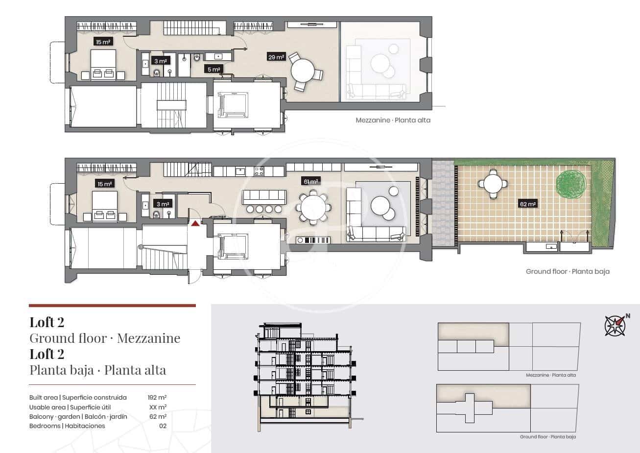 3 soveværelse Lejlighed til salg i Barcelona by - € 2.188.000 (Ref: 9770639)