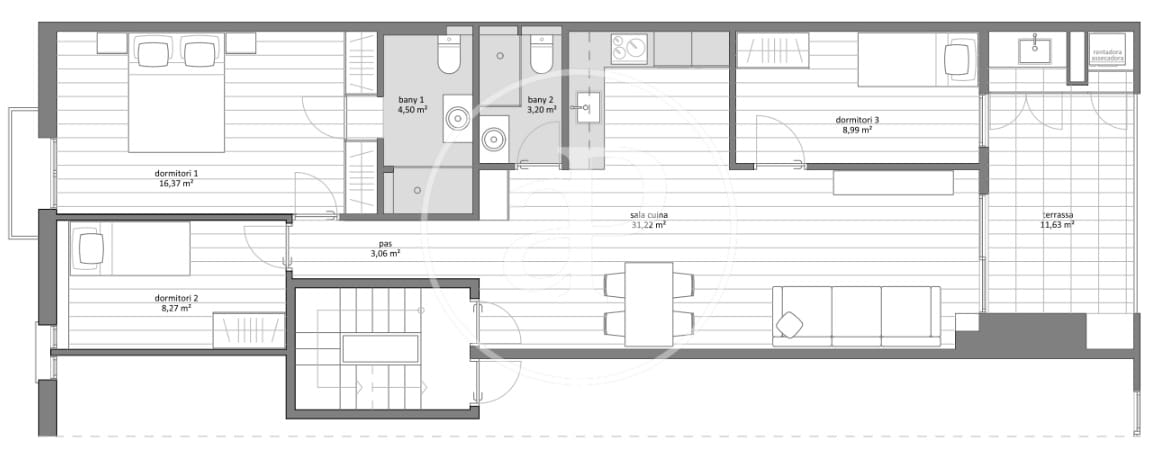 3 slaapkamer Appartement te koop in Barcelona stad - € 669.000 (Ref: 9778103)