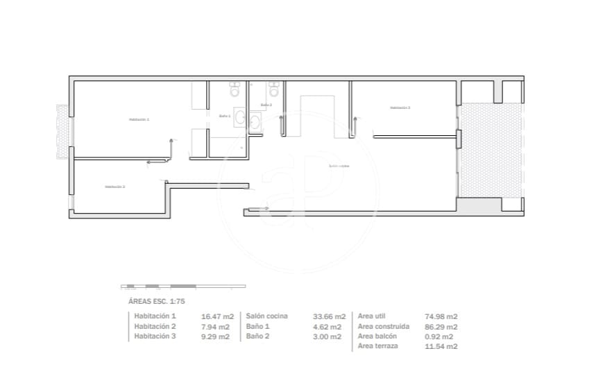 3 bedroom Apartment for sale in Barcelona city - € 669,000 (Ref: 9778103)