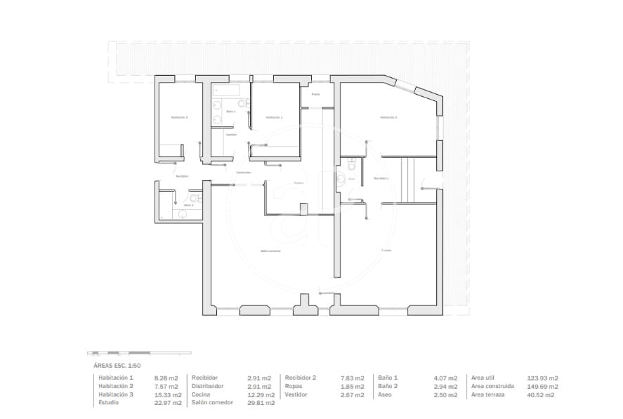 4 bedroom Apartment for sale in Barcelona city - € 1,500,000 (Ref: 9791040)