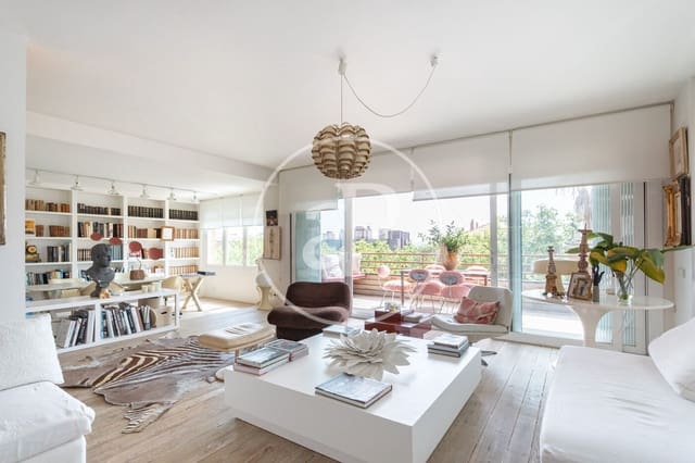 3 camera da letto Appartamento da affittare in Pedralbes, Barcelona città con piscina garage - 7.000 € (Rif: 9799239)