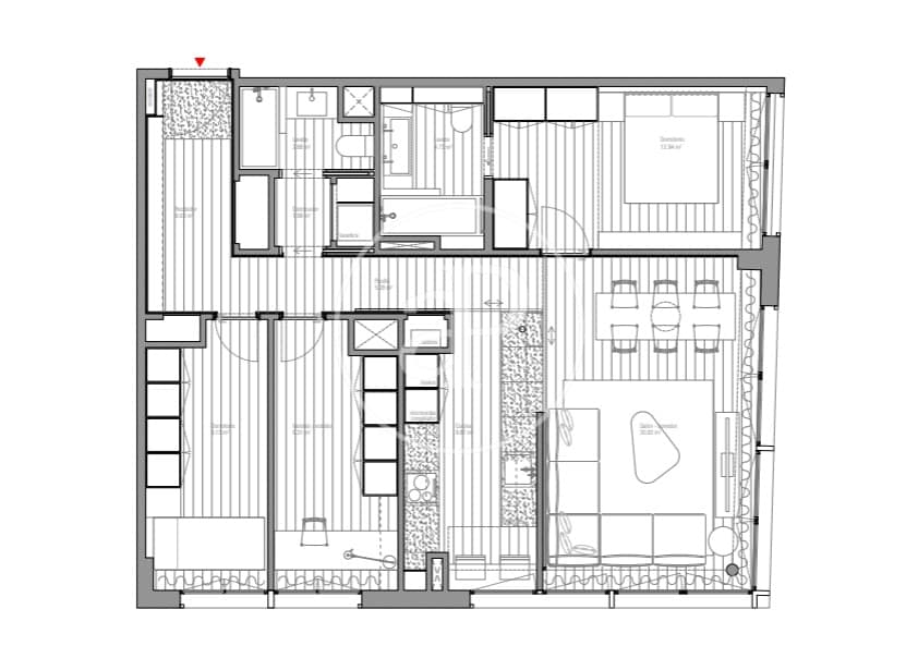 3 sypialnia Apartament na sprzedaż w Miasto Barcelona z basenem - 850 000 € (Ref: 9815838)