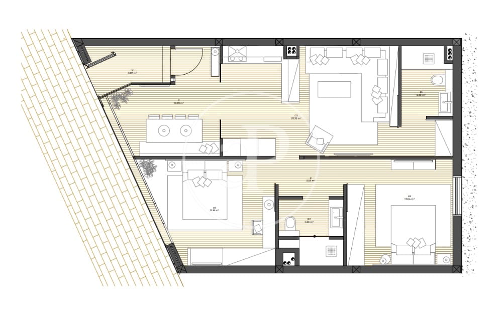 2 bedroom Villa for sale in Barcelona city - € 320,000 (Ref: 9818196)