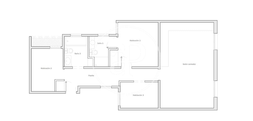 3 chambre Appartement à vendre à Barcelone ville - 455 000 € (Ref: 9849349)