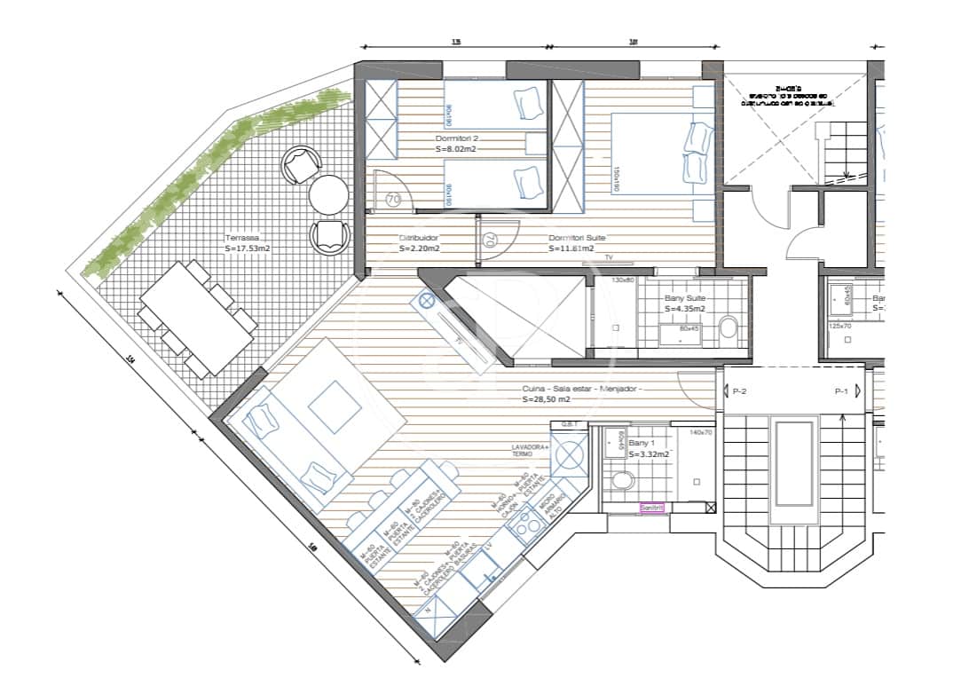 2 slaapkamer Penthouse te koop in Barcelona stad - € 900.000 (Ref: 9865174)