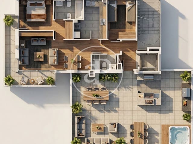 Leilighet til salgs i Horta, Barcelona by med svømmebasseng - € 390 000 (Ref: 9868578)