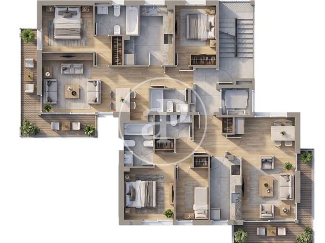 Leilighet til salgs i Horta, Barcelona by med svømmebasseng - € 390 000 (Ref: 9868580)