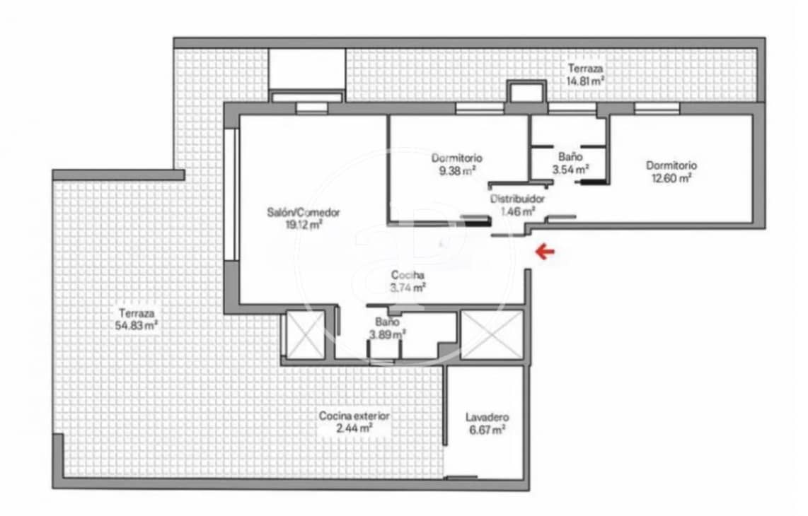 2 bedroom Apartment for rent in Barcelona city with garage - € 4,000 (Ref: 9878814)