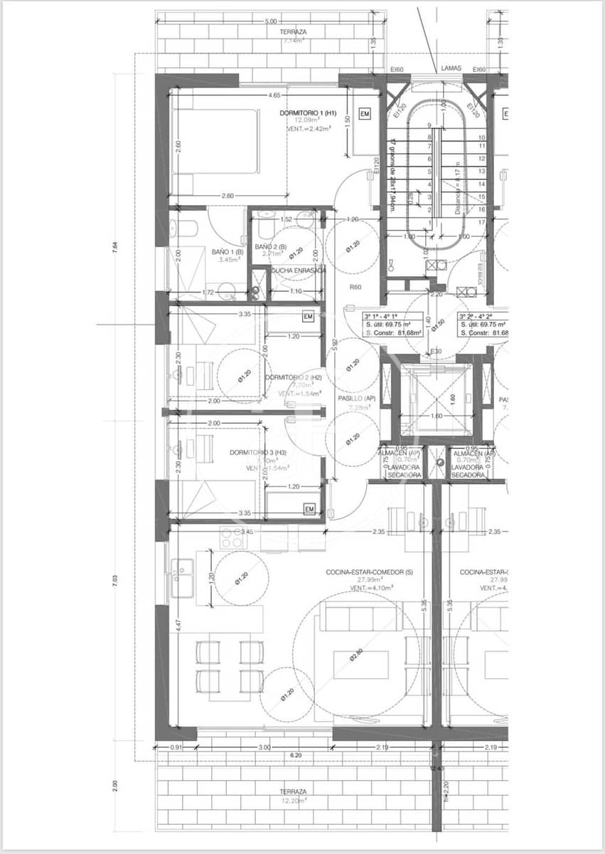 3 makuuhuone Huoneisto myytävänä paikassa Barcelona kaupunki - 550 000 € (Ref: 9904639)