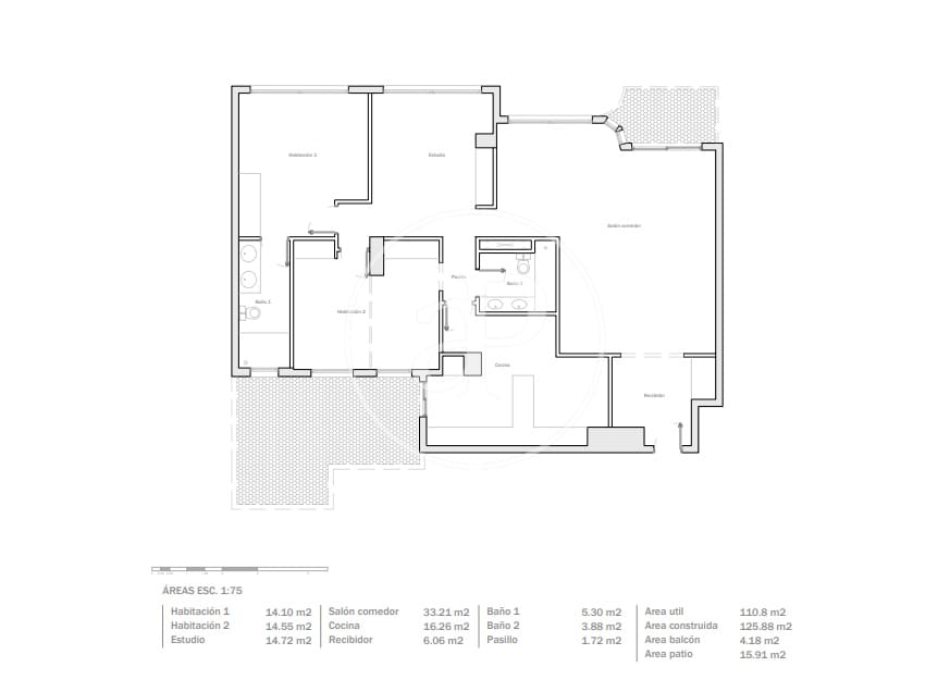4 bedroom Apartment for sale in Barcelona city with pool - € 750,000 (Ref: 9907594)